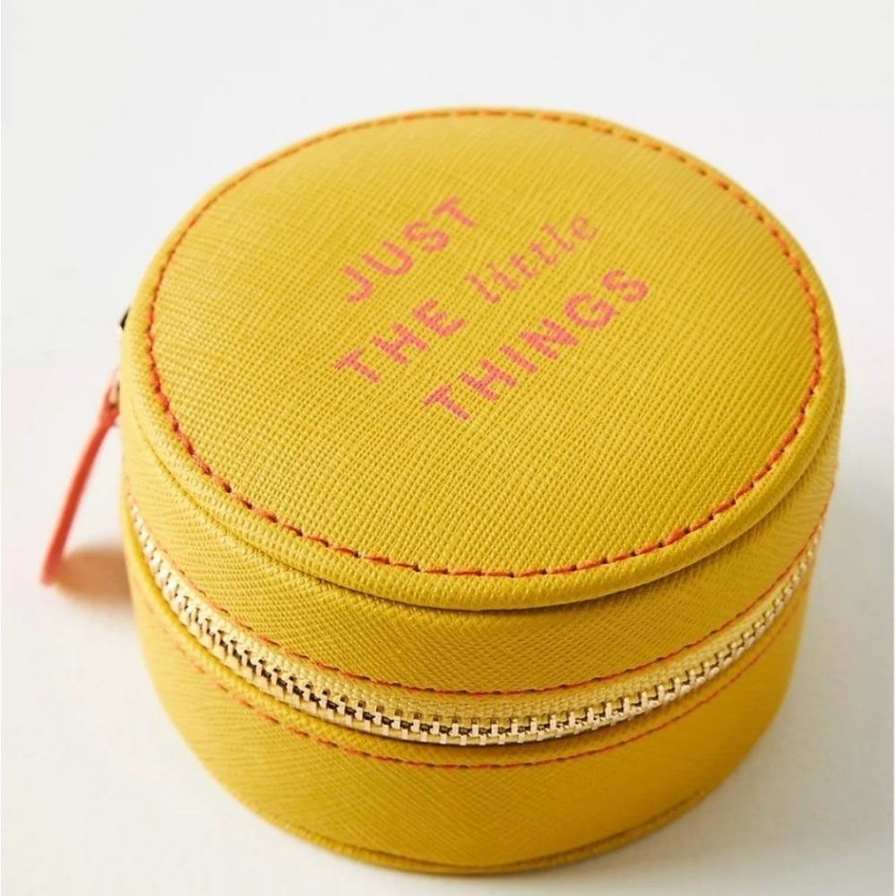 Anthropologie Ondine Catchall Pouch - Yellow